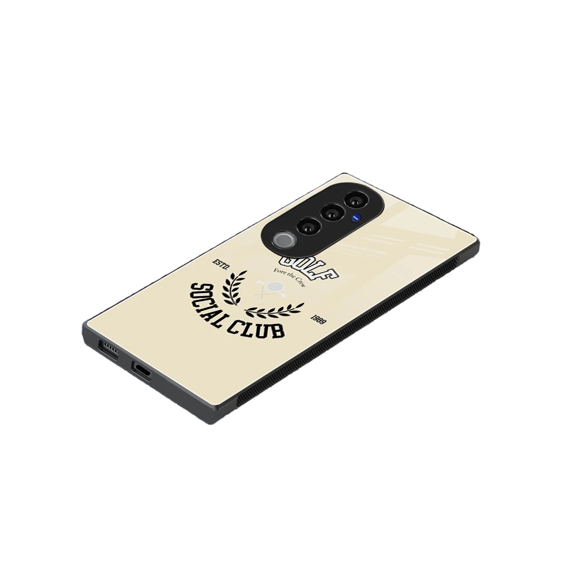 Golf Social Club stylish phone case for vivo v40 pro | glossy glass and slim fit