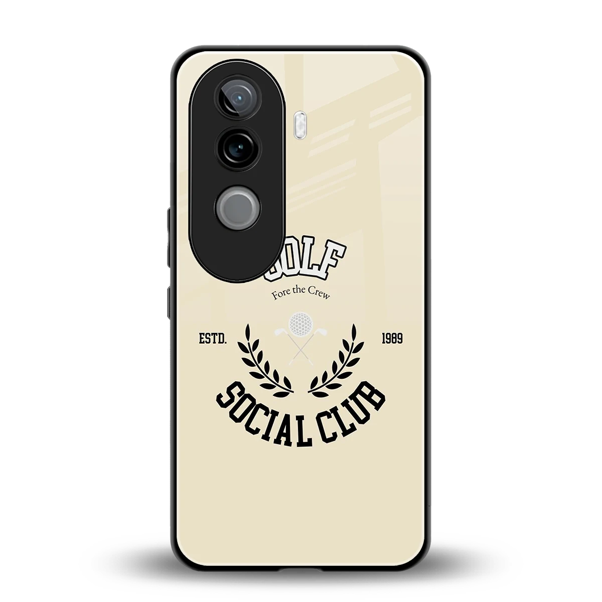 Golf Social Club back phone cover | glass case for vivo v40e