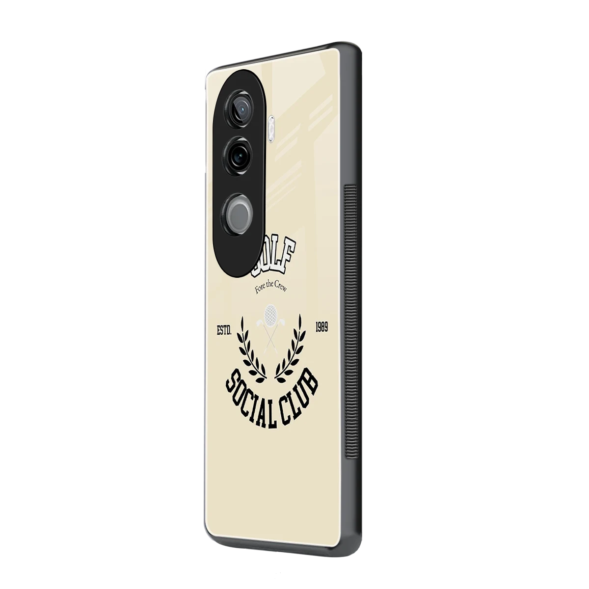 Golf Social Club vivo v40e mobile cover | shockproof glass phone case