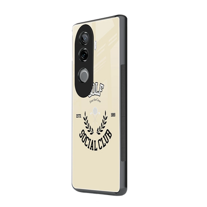 Golf Social Club vivo v40e mobile cover | shockproof glass phone case