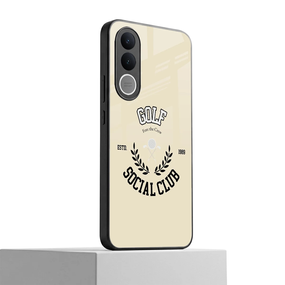 Golf Social Club vivo v70 fe mobile cover | shockproof glass phone case
