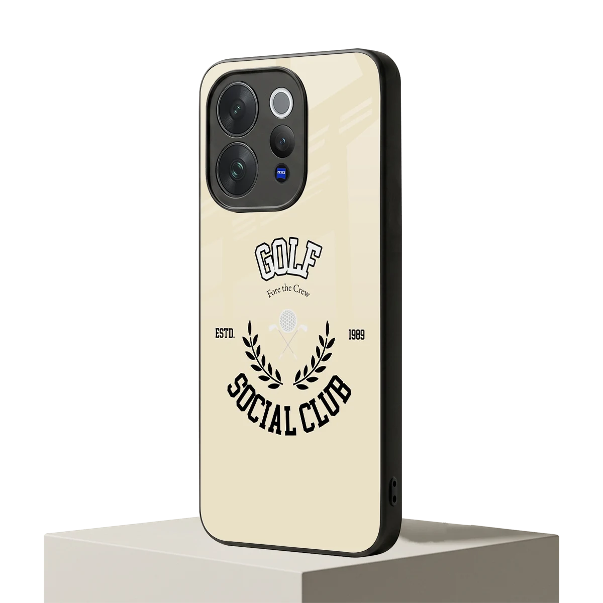 Golf Social Club vivo v70 elite mobile cover | shockproof glass phone case