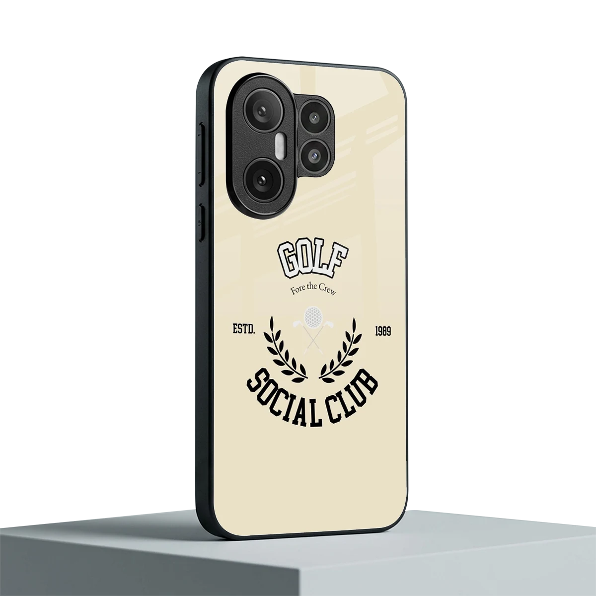 Golf Social Club vivo x200 fe mobile cover | shockproof glass phone case