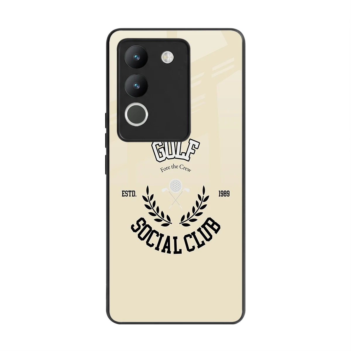 Golf Social Club back phone cover | glass case for vivo y200 5g