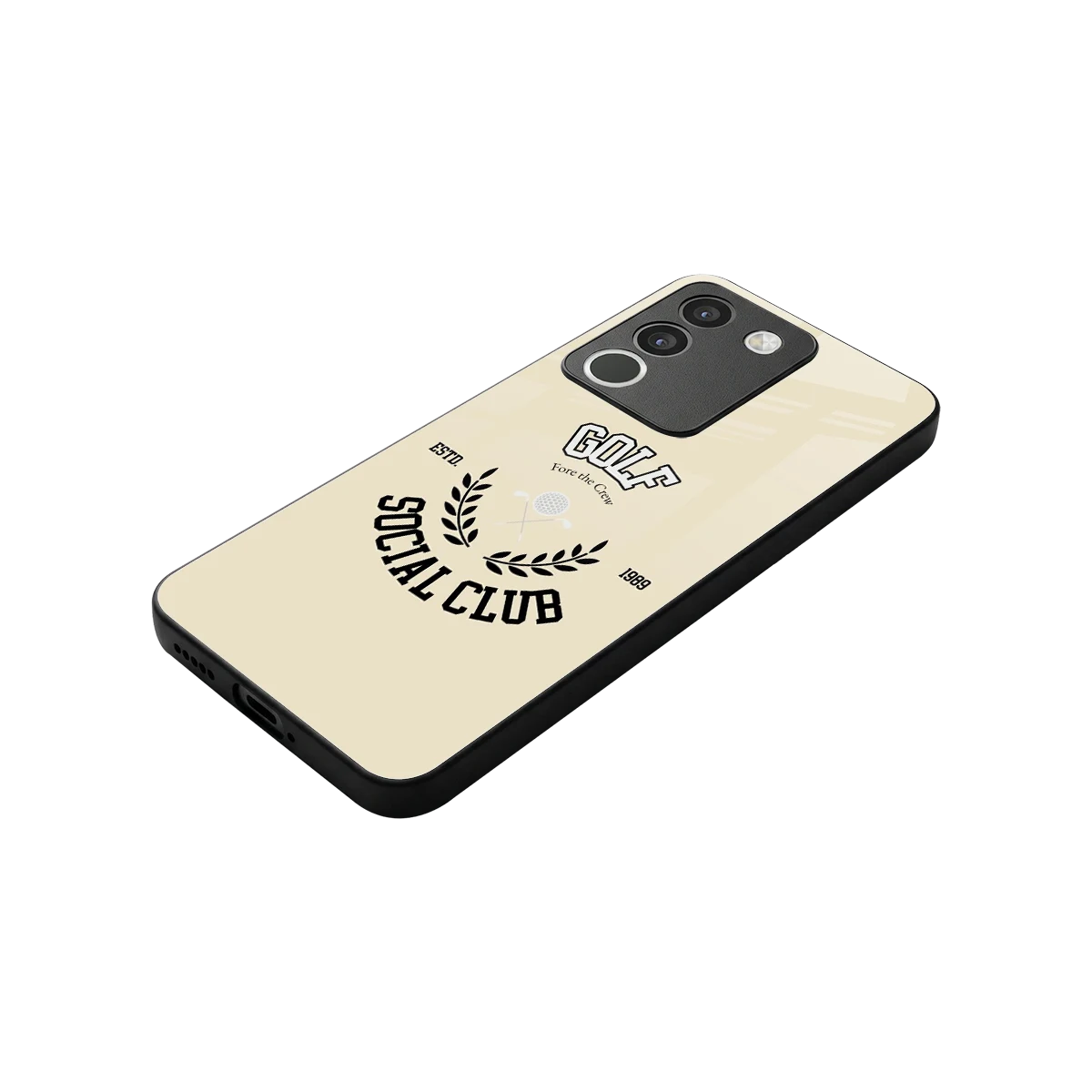 Golf Social Club stylish phone case for vivo y200 5g | glossy glass and slim fit