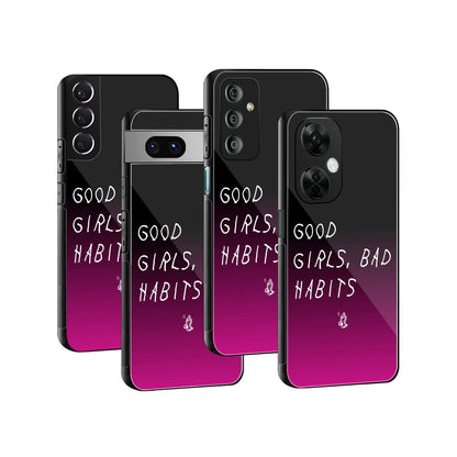 Stylish Glass Back Case for All Smartphones iPhone, Samsung, OnePlus, Pixel, Redmi, Oppo, Vivo, Motorola