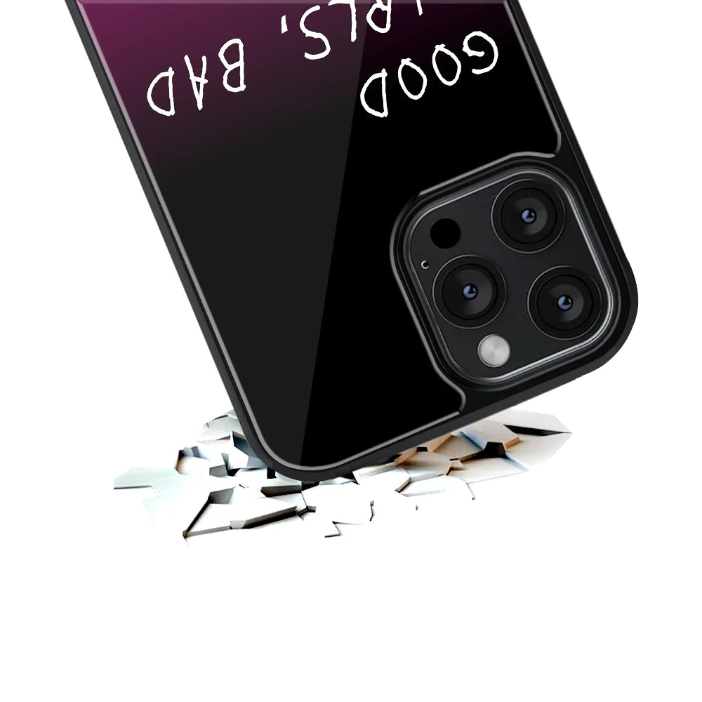 Durable Glass Back Mobile Case for iPhone, Samsung, OnePlus, Google Pixel, Redmi, Vivo, Oppo