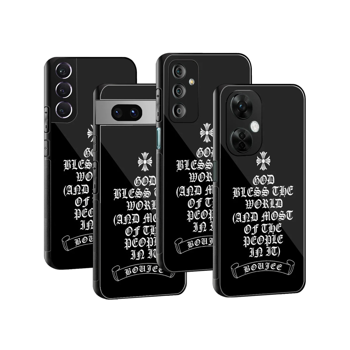 Stylish Glass Back Case for All Smartphones iPhone, Samsung, OnePlus, Pixel, Redmi, Oppo, Vivo, Motorola