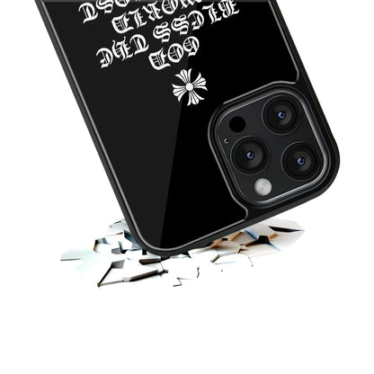 Durable Glass Back Mobile Case for iPhone, Samsung, OnePlus, Google Pixel, Redmi, Vivo, Oppo