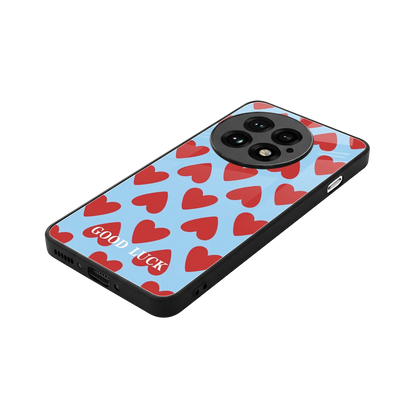 Good Luck stylish phone case for oneplus 13 | glossy glass and slim fit