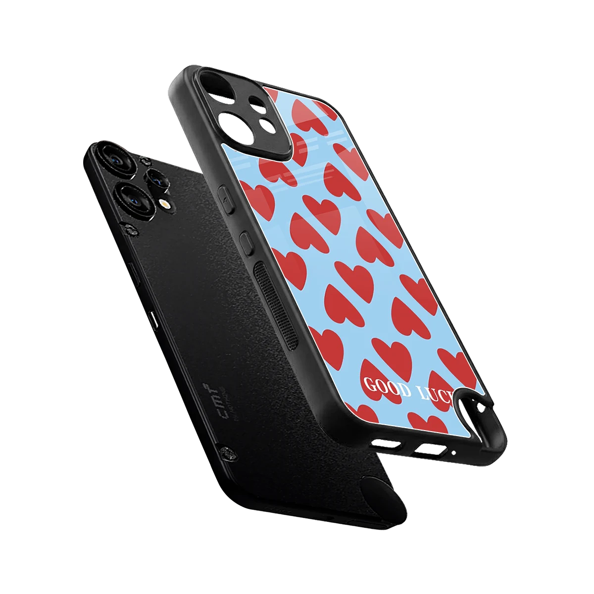 Good Luck sleek cmf nothing phone 2 pro cover with tempered glass back and TPU edges