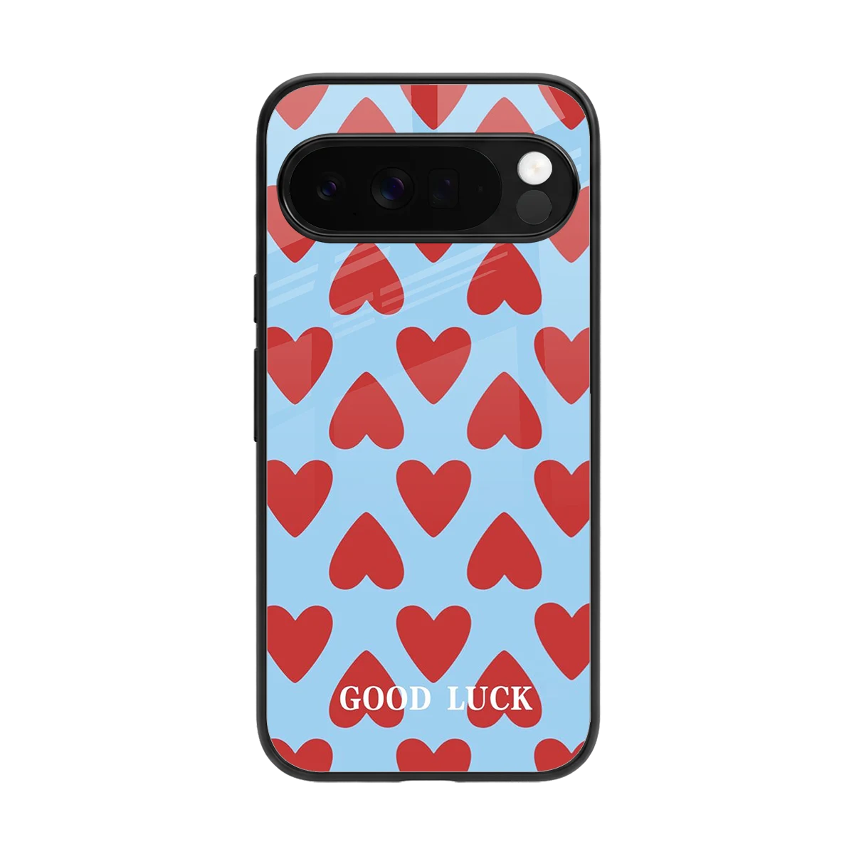 Good Luck back phone cover | glass case for google pixel 10 pro xl