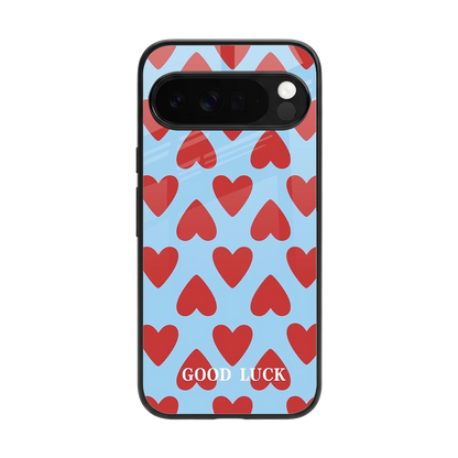 Good Luck back phone cover | glass case for google pixel 10 pro xl