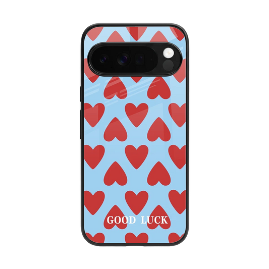 Good Luck back phone cover | glass case for google pixel 10 pro xl