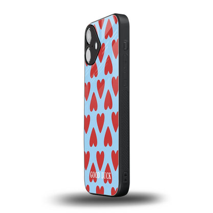 Good Luck iphone 16 plus mobile cover | shockproof glass phone case