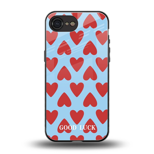 Good Luck back phone cover | glass case for iphone 17e