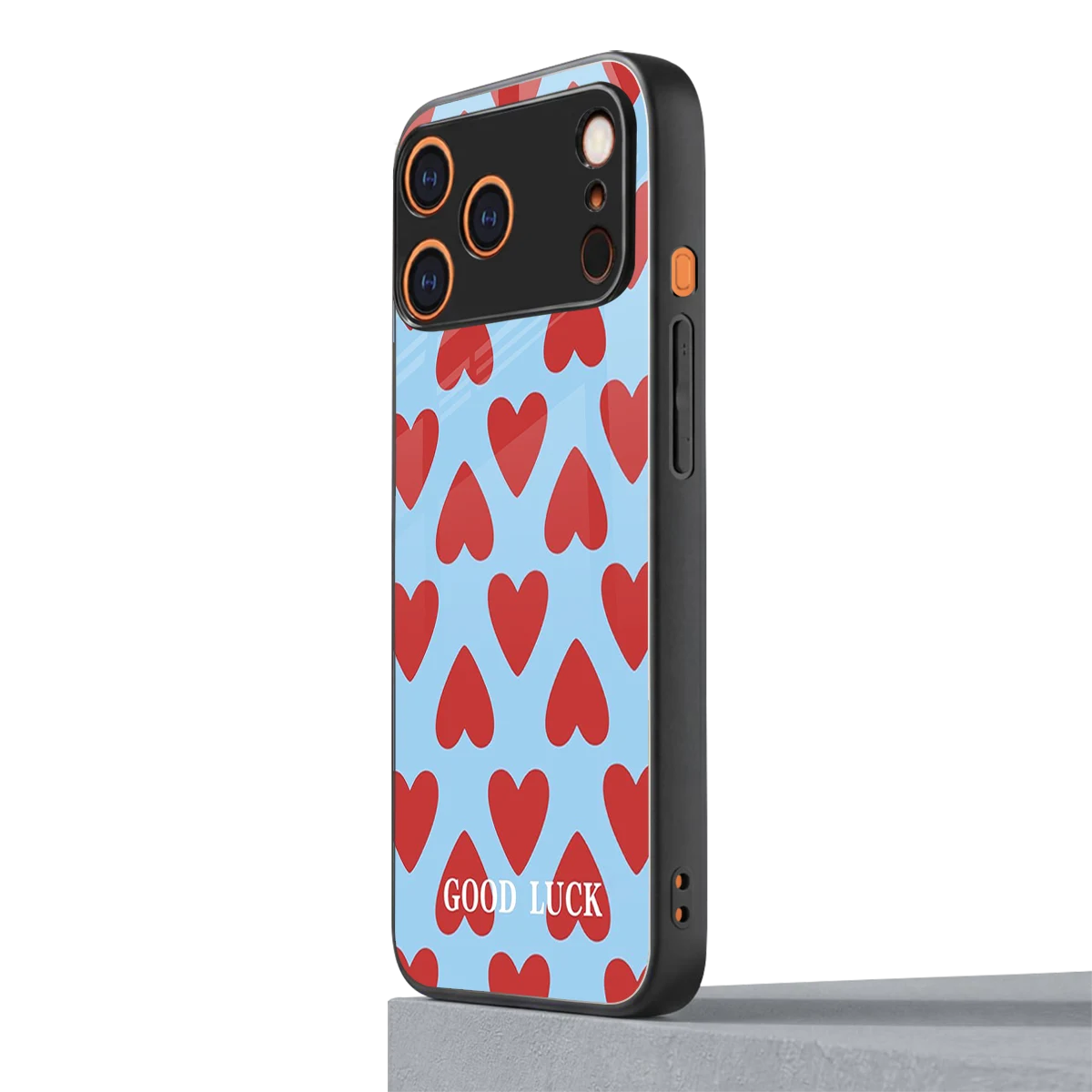 Good Luck iphone 17 pro max mobile cover | shockproof glass phone case
