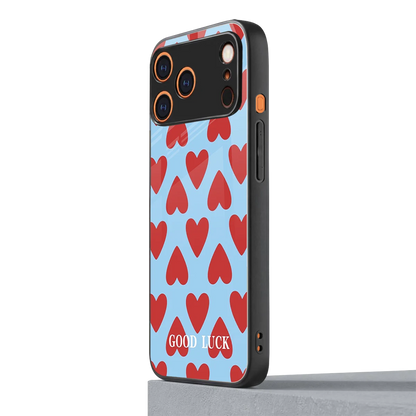 Good Luck iphone 17 pro max mobile cover | shockproof glass phone case