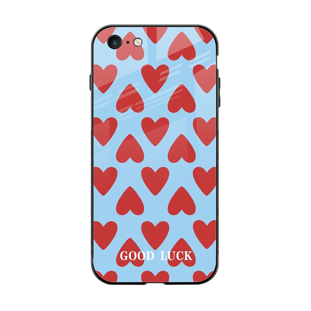 Good Luck back phone cover | glass case for iphone 6