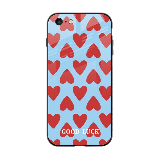 Good Luck back phone cover | glass case for iphone 6s