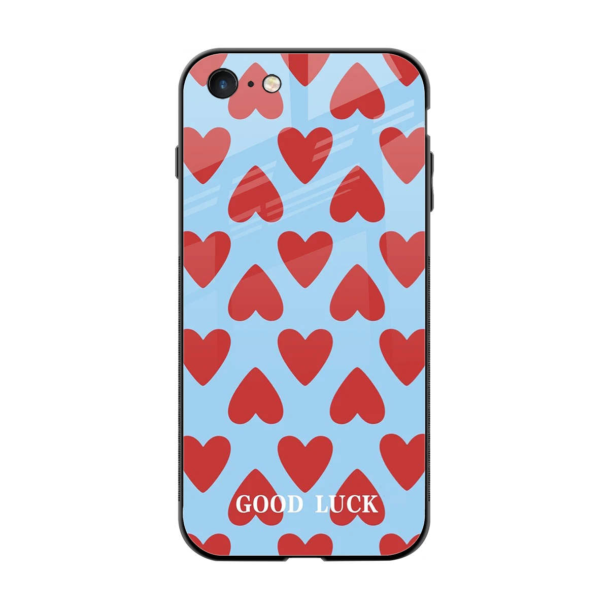 Good Luck back phone cover | glass case for iphone 7