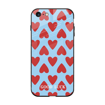 Good Luck back phone cover | glass case for iphone 7