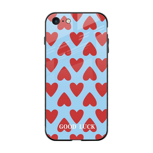 Good Luck back phone cover | glass case for iphone 7