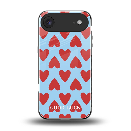 Good Luck back phone cover | glass case for iphone air