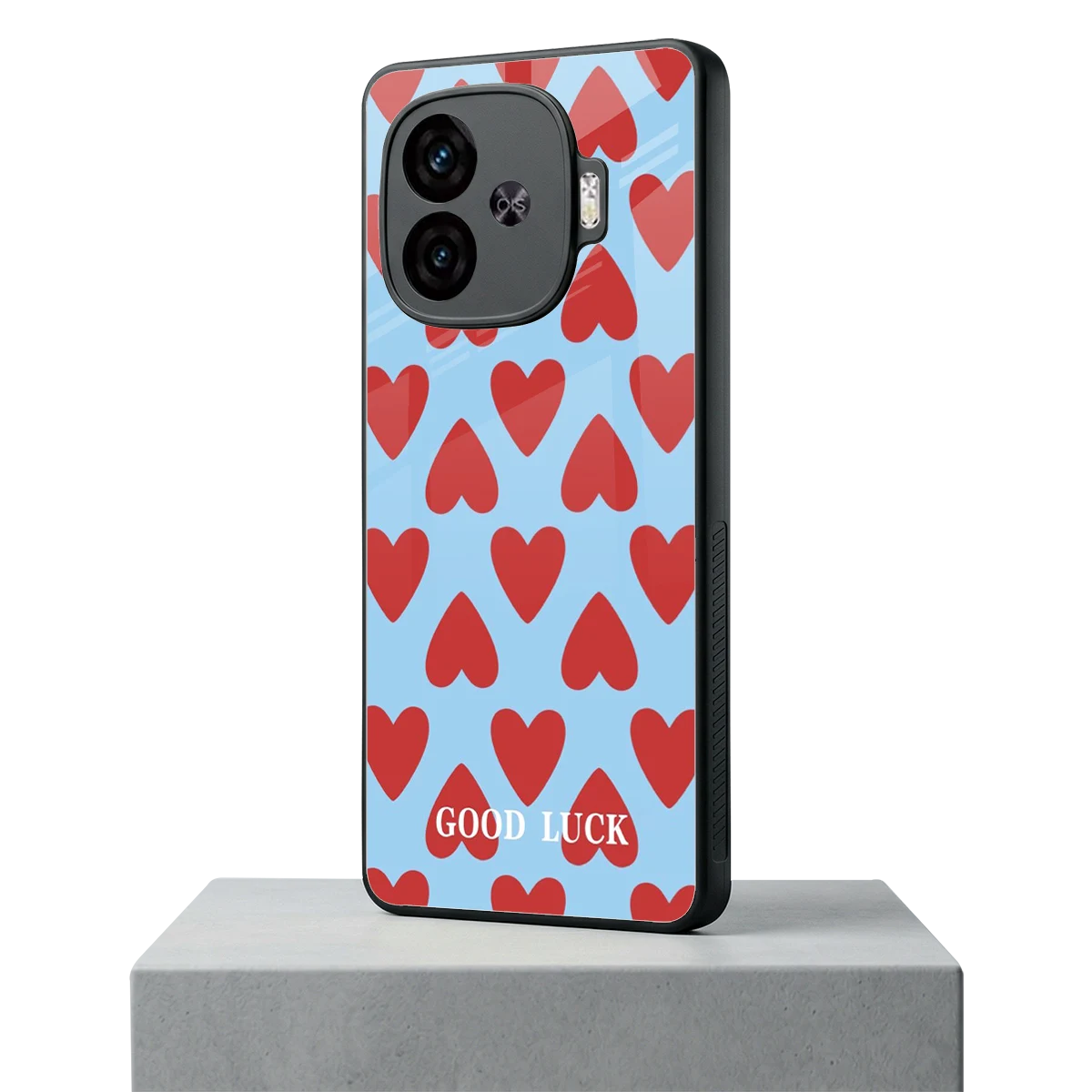 Good Luck iqoo neo 10r 5g mobile cover | shockproof glass phone case