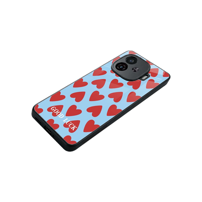 Good Luck stylish phone case for iqoo neo 10r 5g | glossy glass and slim fit