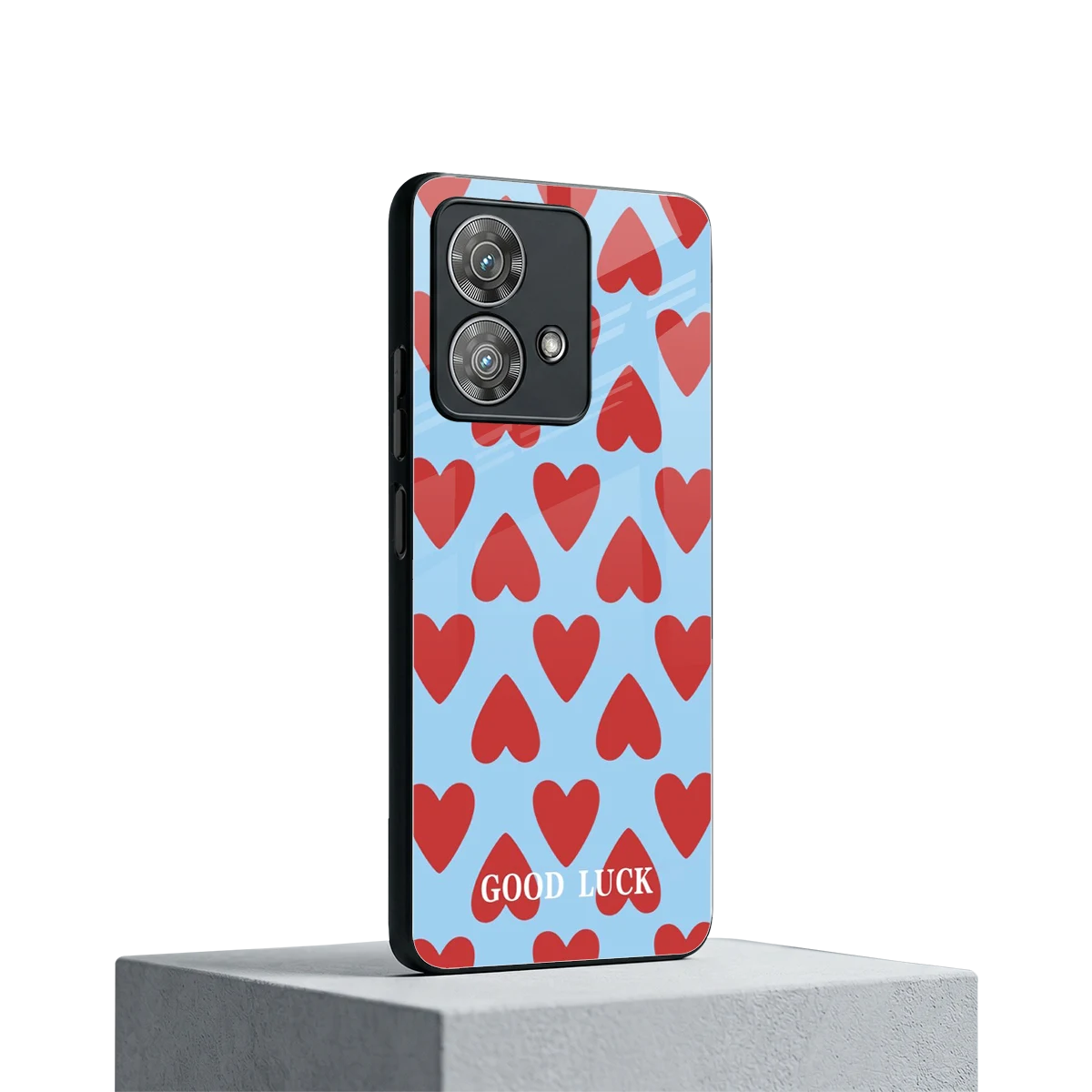 Good Luck motorola edge 40 neo 5g mobile cover | shockproof glass phone case