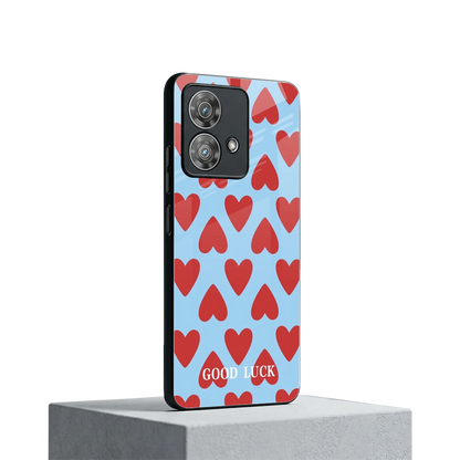 Good Luck motorola edge 40 neo 5g mobile cover | shockproof glass phone case