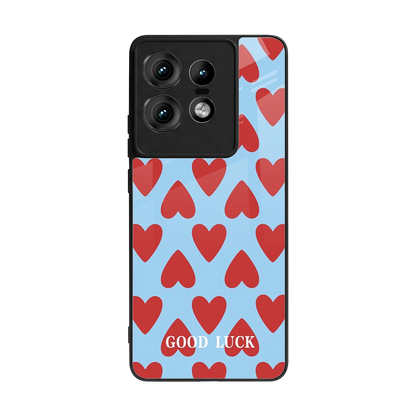 Good Luck back phone cover | glass case for motorola edge 50 pro