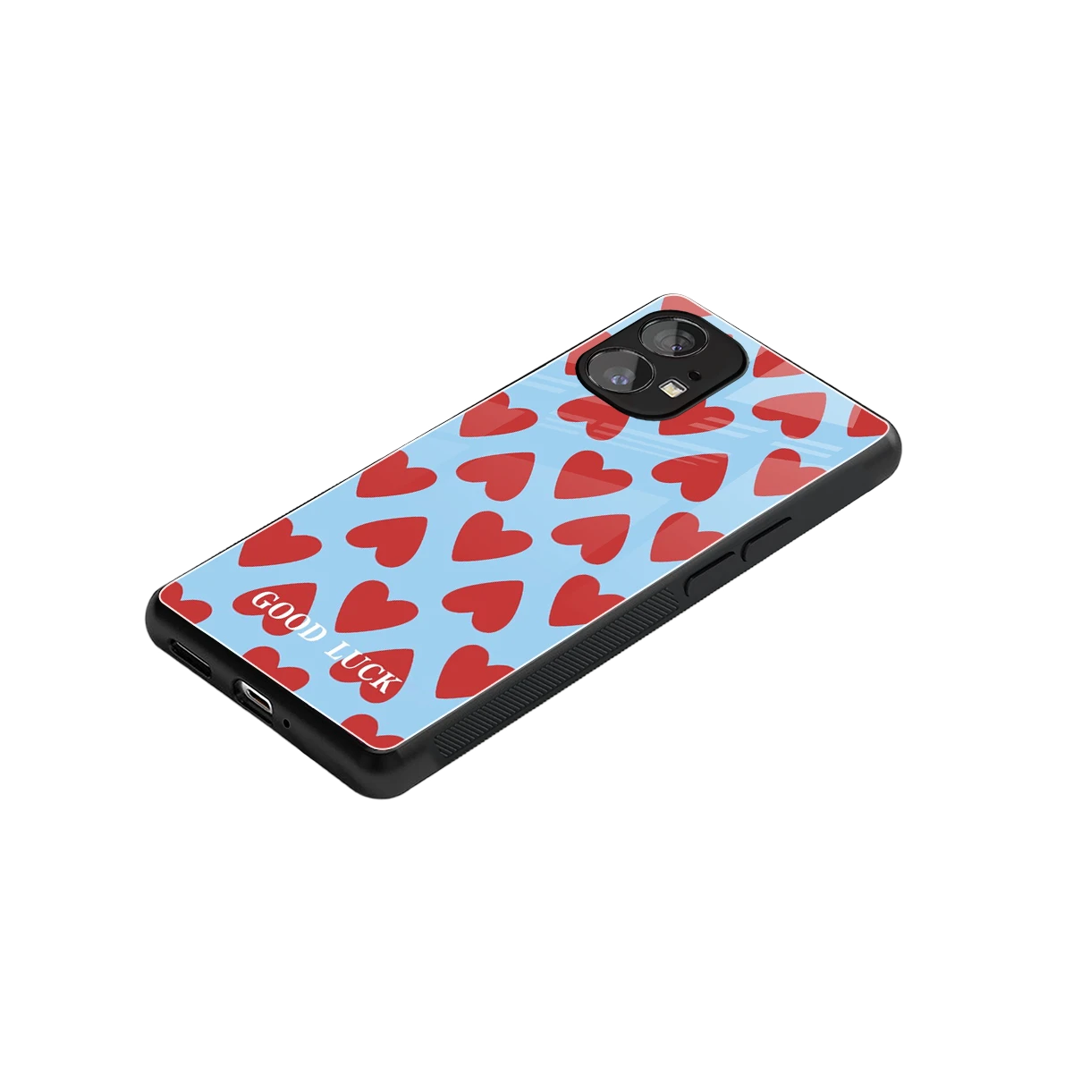 Good Luck stylish phone case for nothing phone 1 | glossy glass and slim fit