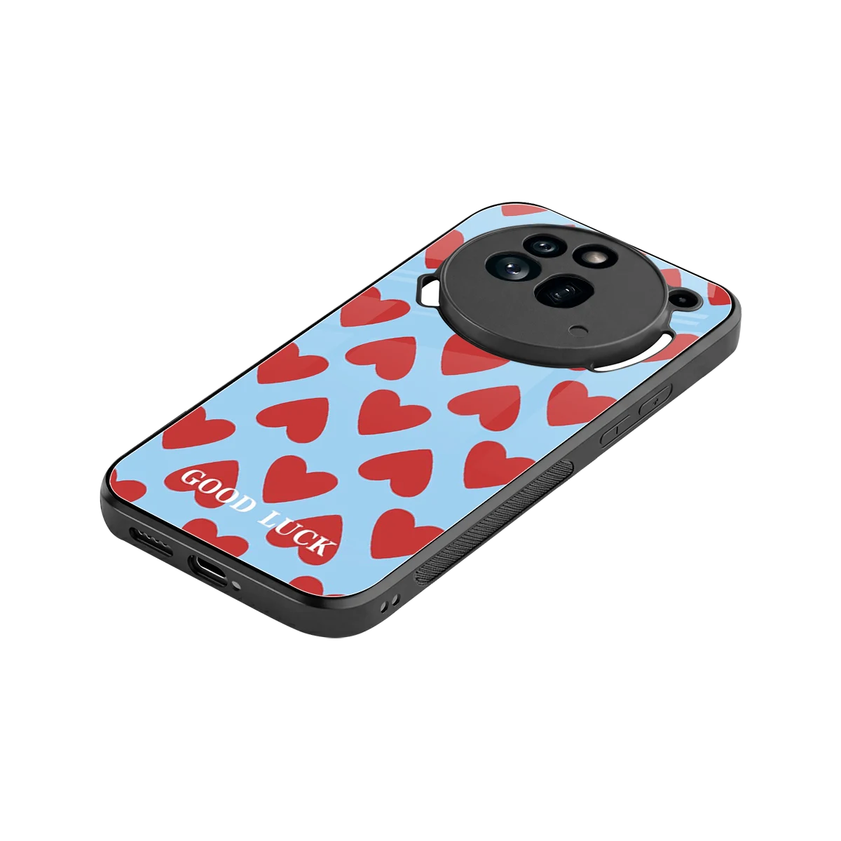 Good Luck stylish phone case for nothing phone 3a pro | glossy glass and slim fit