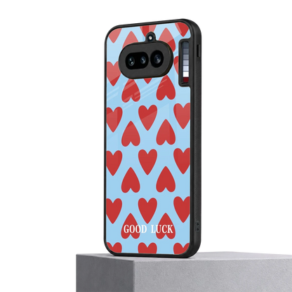 Good Luck nothing phone 4a mobile cover | shockproof glass phone case