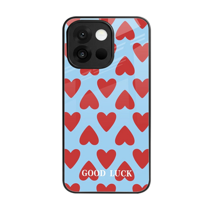Good Luck back phone cover | glass case for oneplus 13s