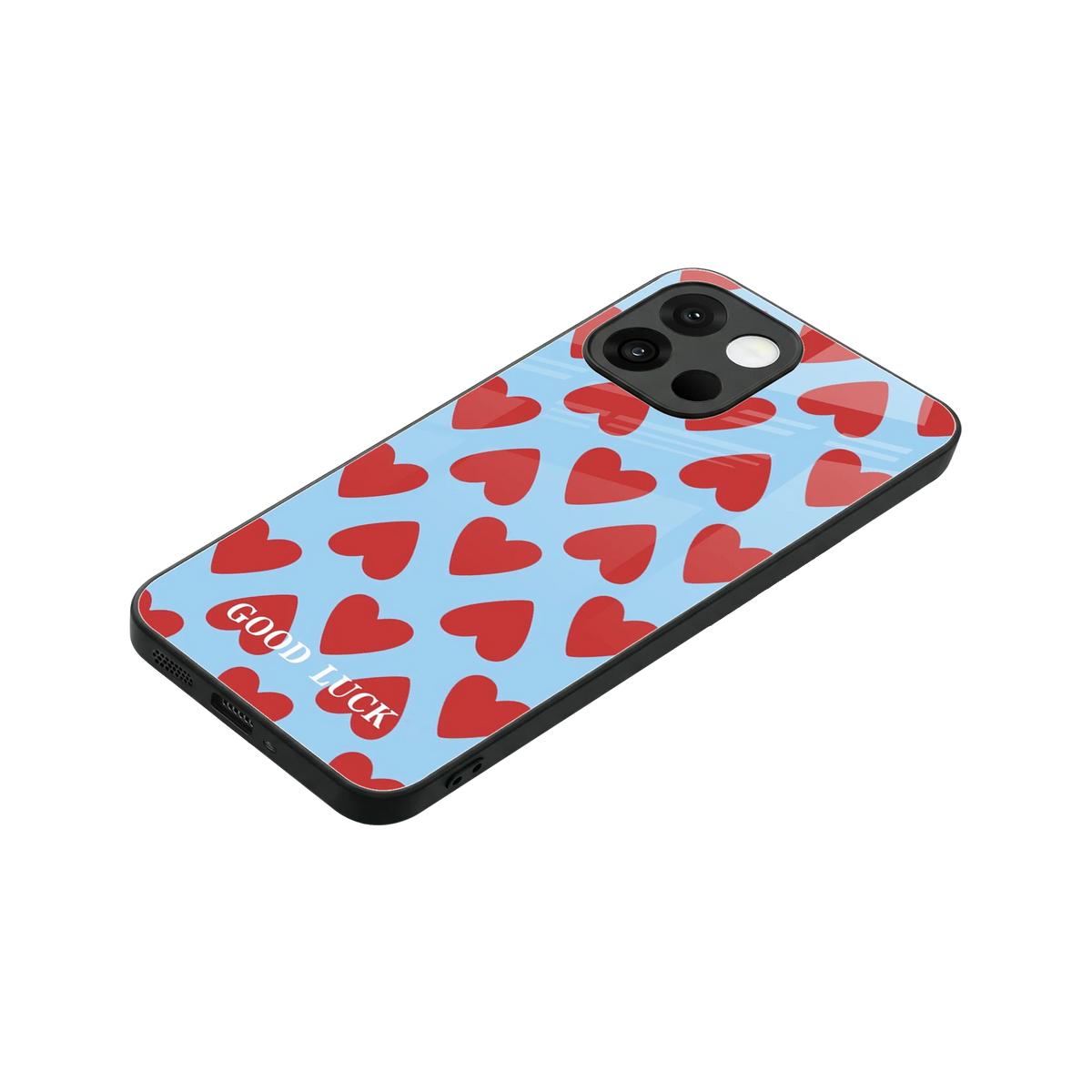 Good Luck stylish phone case for oneplus 13s | glossy glass and slim fit