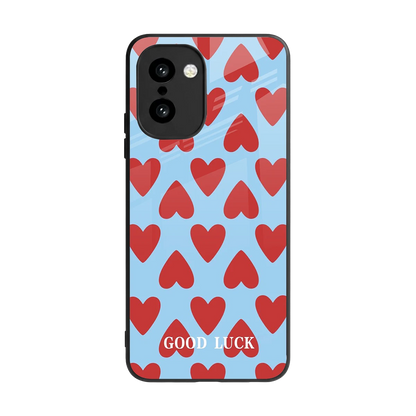 Good Luck back phone cover | glass case for oneplus 15r