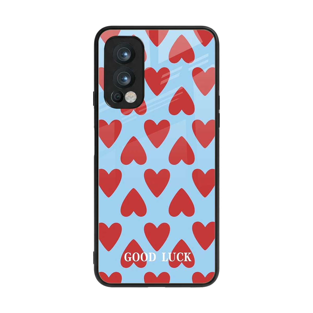 Good Luck back phone cover | glass case for oneplus nord 2