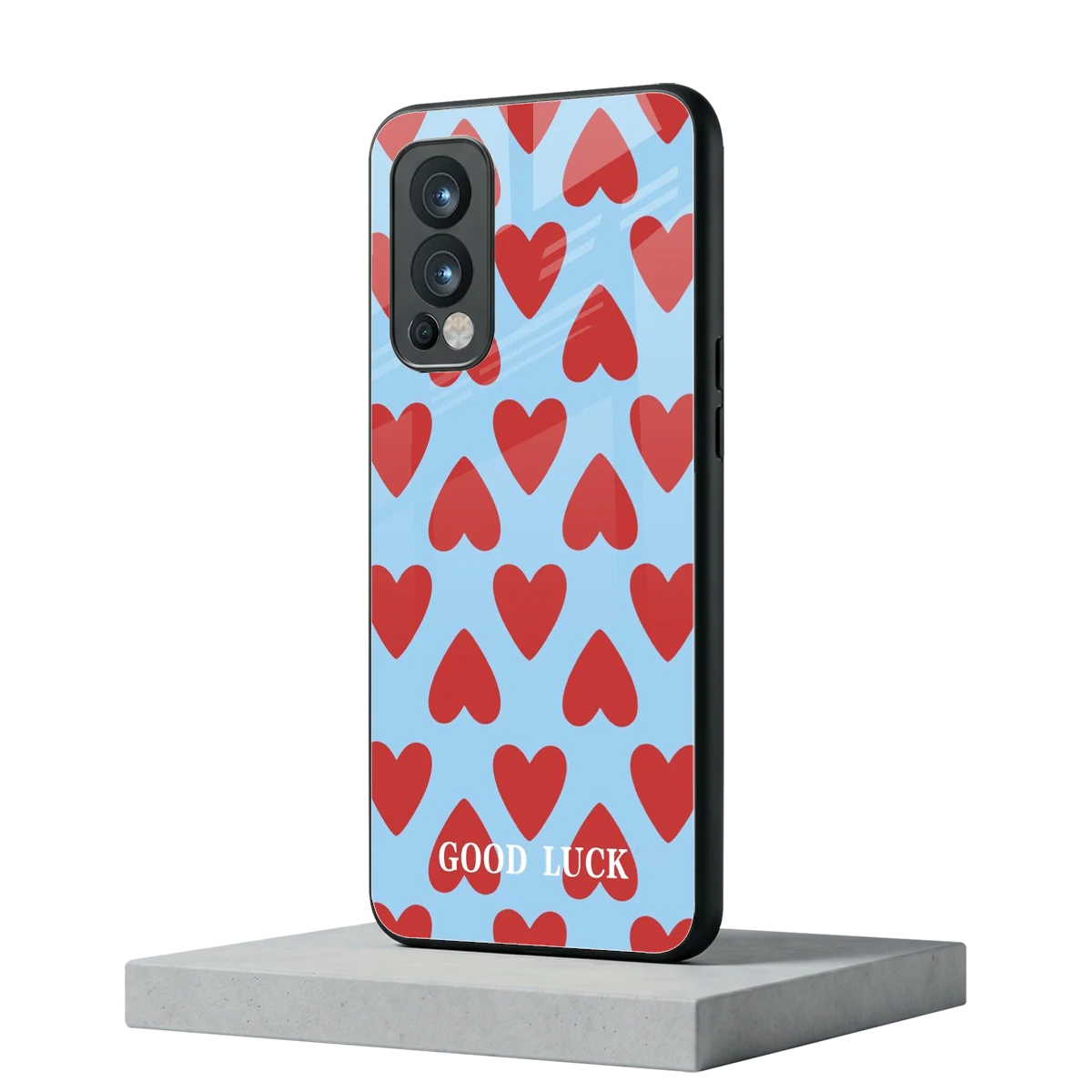 Good Luck oneplus nord 2 mobile cover | shockproof glass phone case