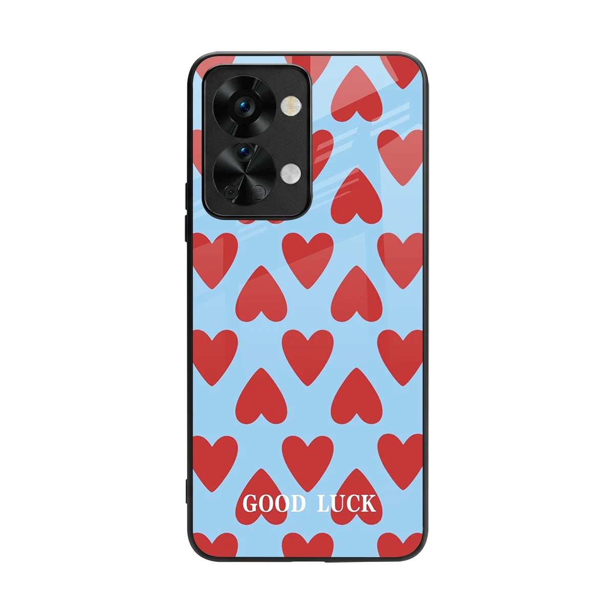 Good Luck back phone cover | glass case for oneplus nord 2t