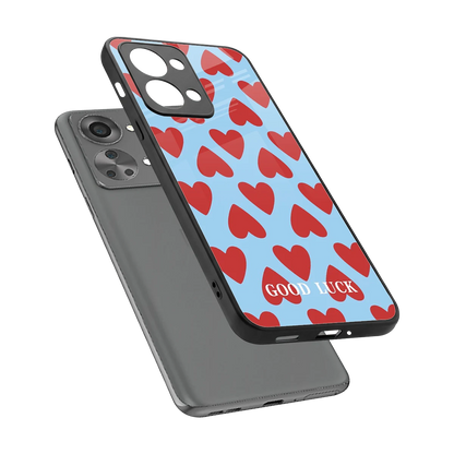 Good Luck sleek oneplus nord 2t cover with tempered glass back and TPU edges