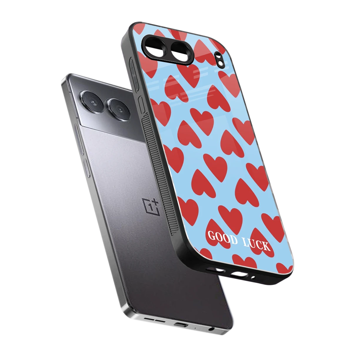 Good Luck sleek oneplus nord 4 cover with tempered glass back and TPU edges