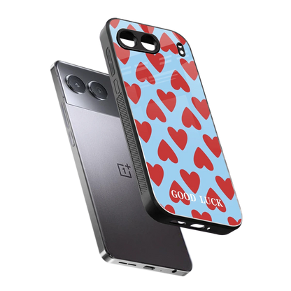 Good Luck sleek oneplus nord 4 cover with tempered glass back and TPU edges