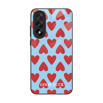 Good Luck back phone cover | glass case for oneplus nord 5