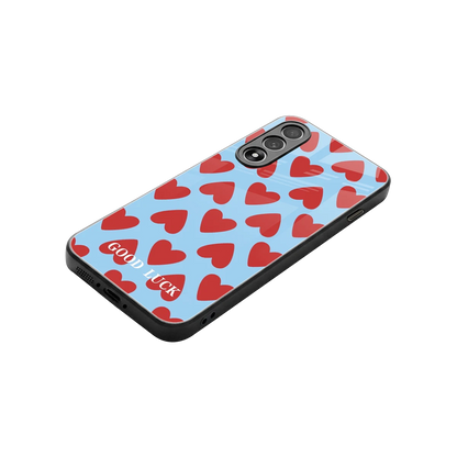 Good Luck stylish phone case for oneplus nord 5 | glossy glass and slim fit