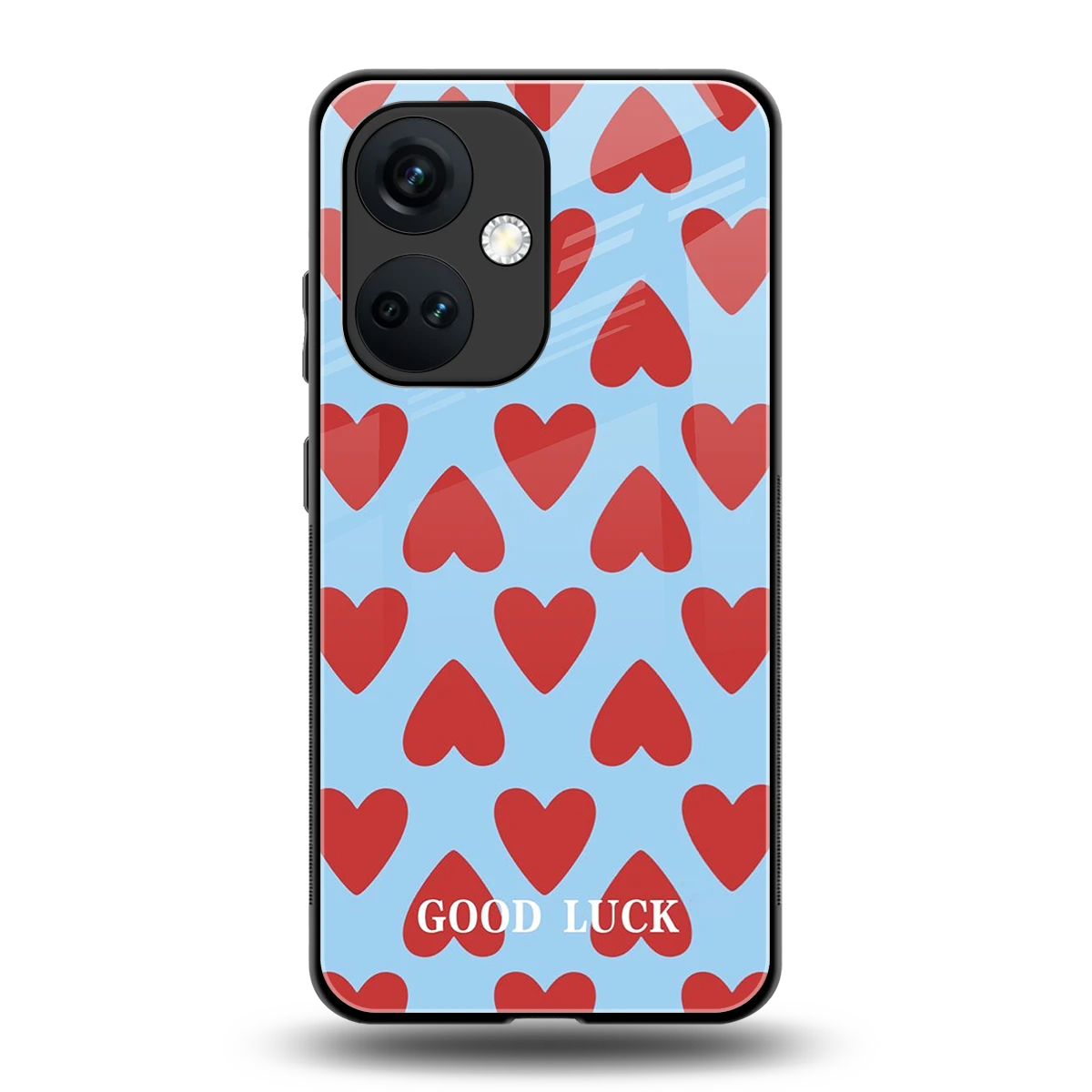 Good Luck back phone cover | glass case for oneplus nord ce 3