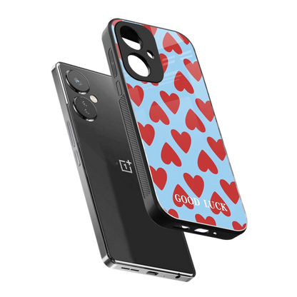 Good Luck sleek oneplus nord ce 3 cover with tempered glass back and TPU edges
