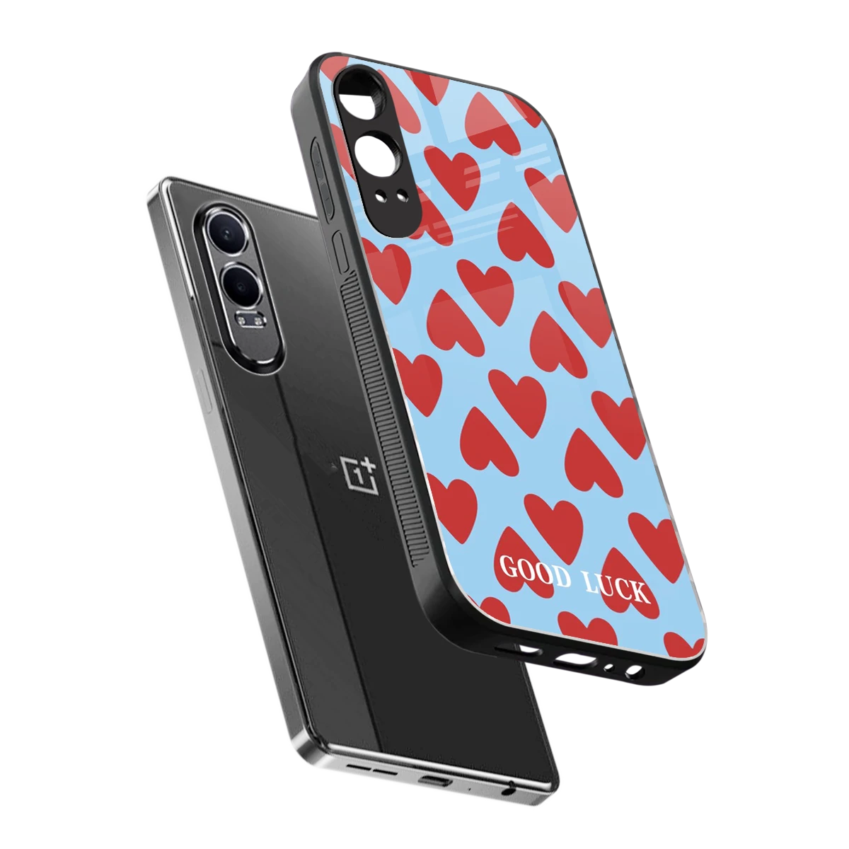 Good Luck sleek oneplus nord ce 4 lite cover with tempered glass back and TPU edges